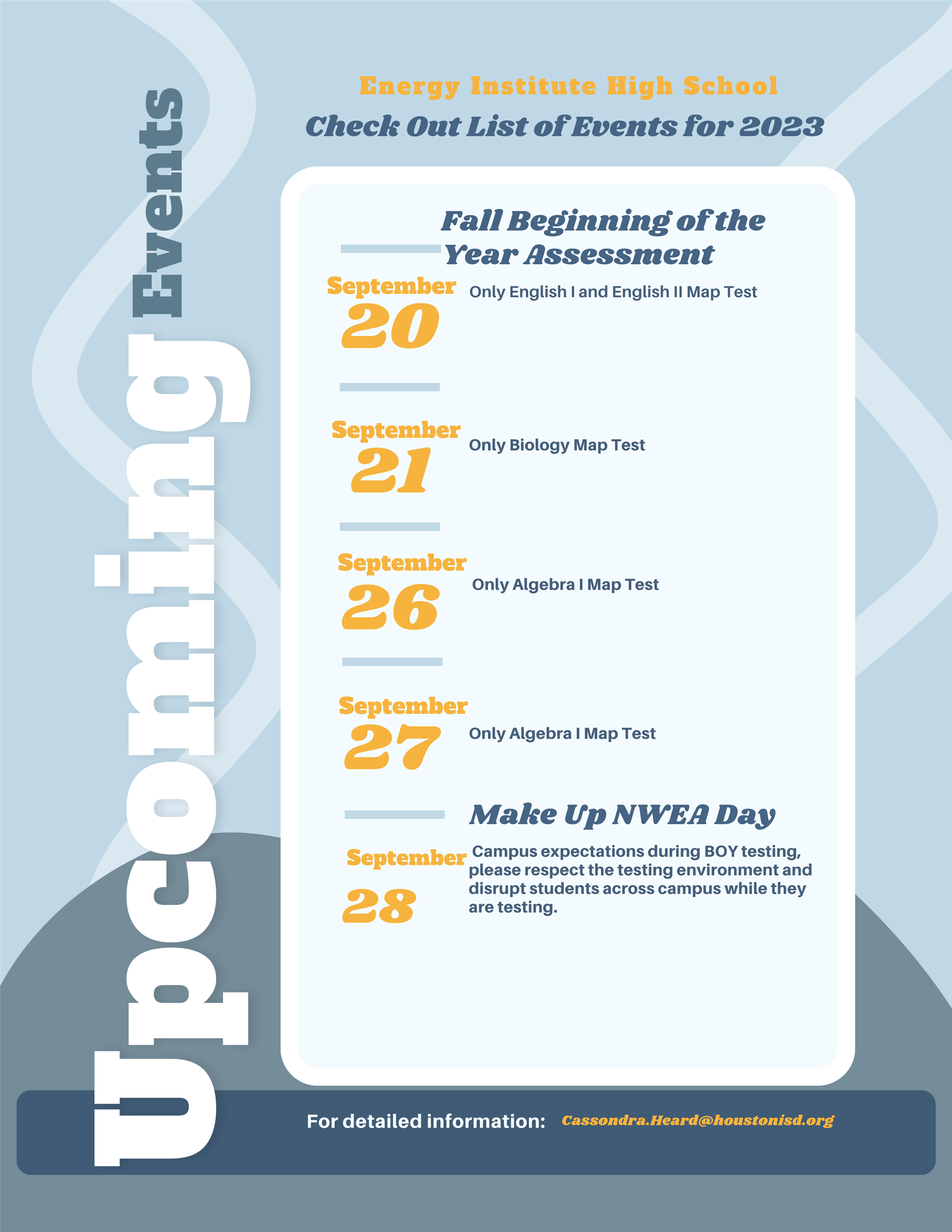  September Testing